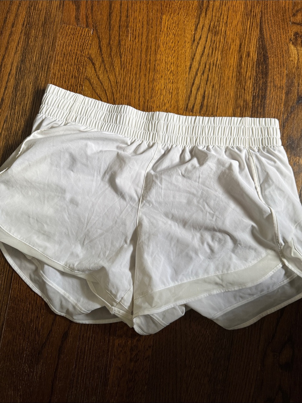 Athleta White Athletic Running Shorts